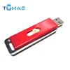 High quality portable usb stick flash drive plastic colorful ABS USB pendrive with push-button