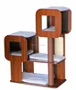 BSCI Pet Factory Wholesale 2018 New Cat Tree House,Cat Scratching Tree,Climbing Wooden Cat Furniture