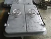 Marine Steel Double Leaf Watertight Door For Ships