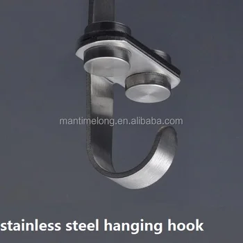 Stainless Steel Ceiling Hanging Closet Cabinet Top Hook Towel Robe Cloth Holders For Bathroom Kitchen Accessories Buy Hanging Hook Stainless Steel