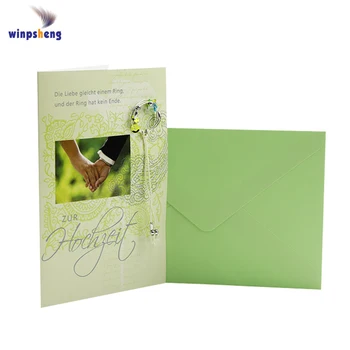 Fancy Letter Design Creative Souvenir Gift Card Box Wedding