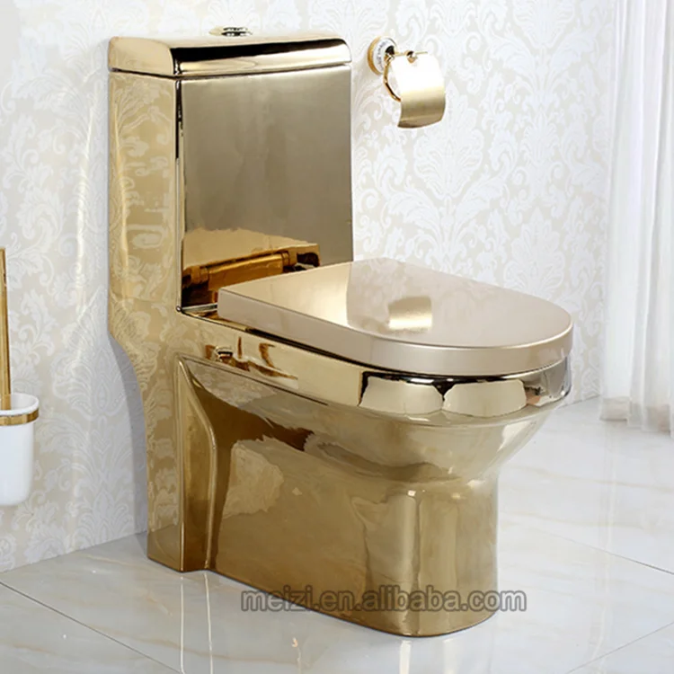 Bathroom one piece washdown golden washdown toilet