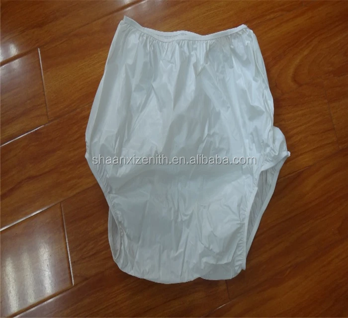 Pvc/peva Adult Plastic Diaper Pants Buy Plastic Diaper Pants,Adult