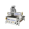 Pneumatic system cnc 1325 multi head , wood door making cnc router cutting , cnc router for wood kitchen cabinet door