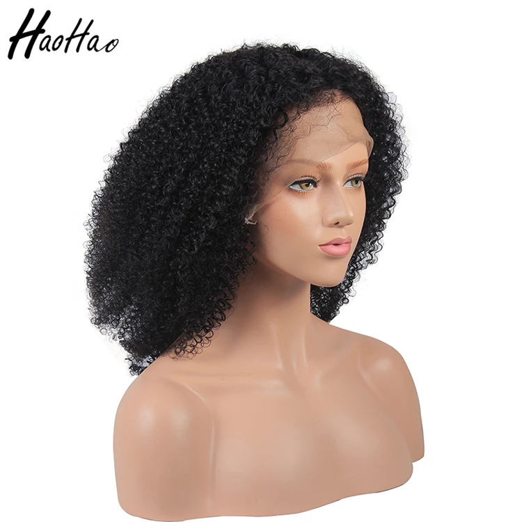 

New style short afro kinky human hair wig for black women