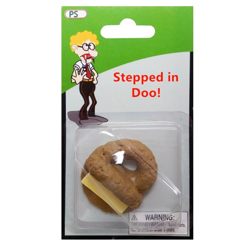 
Funny Novelty Joke Item Stepping on Dog Shit oops 
