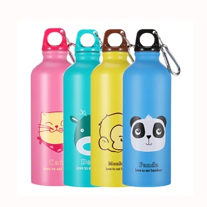 Image of 2019 Amazon Hot Sale New Product Wholesale Custom Metal 500ml Aluminium Outdoor Sport Drinking Flask Water Bottle