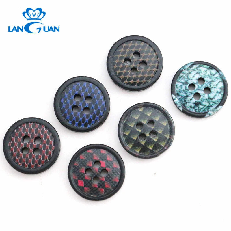 Personality Pattern 3d Craft Clothing Resin Button Printed Buy High Quality Resin Button 