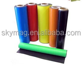 
Colorful Flexible Rubber Magnet Strip / Magnetic Sheet 