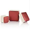 Leather Velvet Jewelry Box for Pendant fine necklace Stud Earring, Ring,Bracelet