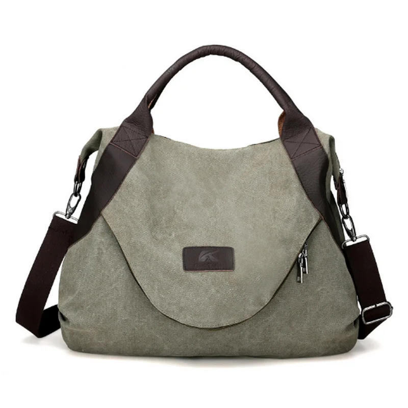 canvas crossbody hobo bag