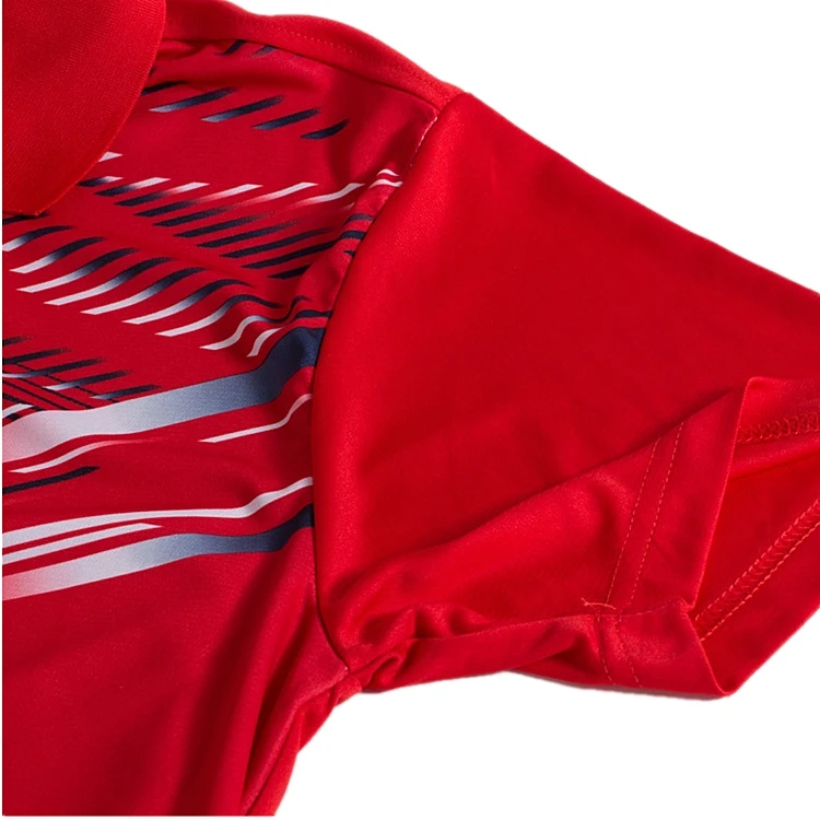 Latest cheap badminton jersey dry fit badminton sports jersey