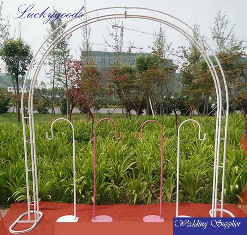
Fashionable cream white decorative wedding arch wholesale 