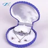 Popular trends product fashion bracelet set ladies watch with jewelry sets in shell shape box