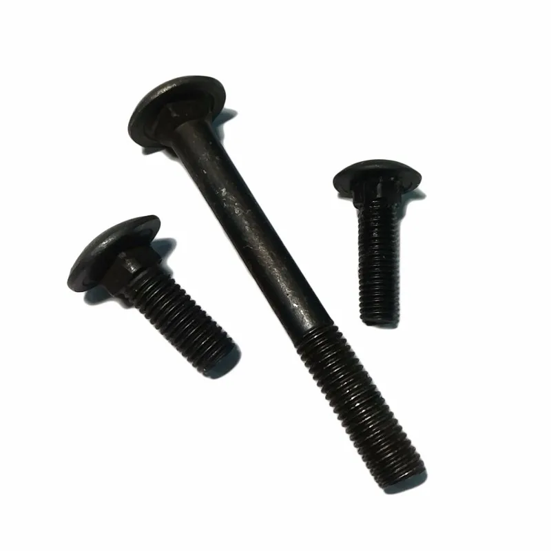 M18*100 Carbon Steel Grade 8.8 12.9 Black Oxide Carriage Bolt Buy Black Oxide Carriage Bolt,8.