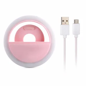 Rechargeable LED Ring Light Mobile Phones