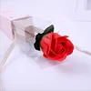 High quality single artificial carnation soap rose flower for wedding decoration
