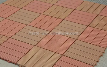 Durable Wpc Wood Plastic Composite Interlocking Puzzle Floor For Outdoor Diy Wpc Tile Buy High Quality Wpc Tiles Wood Flooring For Trailers Plastic