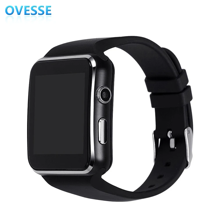 

Good Quality Smart Watch 2018 X6 smartwatch Support SIM TF Card Camera, Black;white