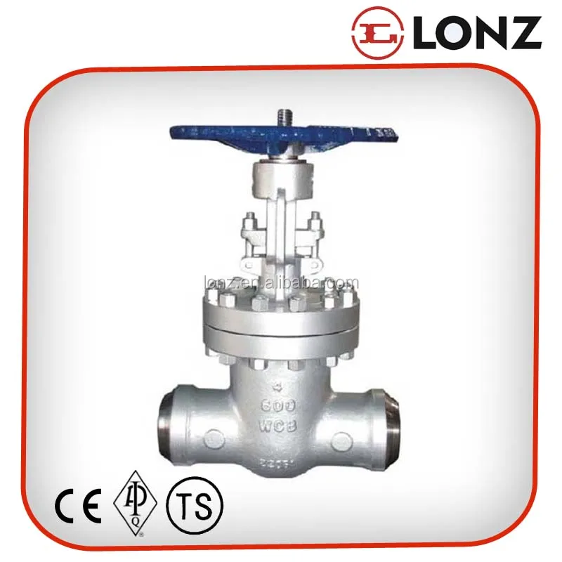 
API WCB/Cast Steel/Stainless Steel/CF8 8 Inch Butt Weld Gate Valve 