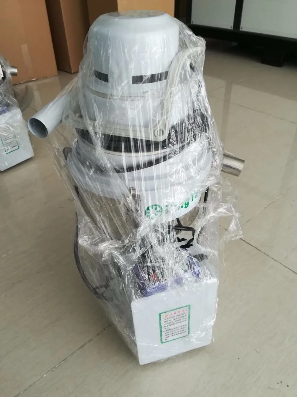 Vacuum Plastic Pellets Loader / Hopper Autoloader Transport Machine