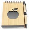 Popular Popular Kraft Wooden Notebook With Pen 0703047 MOQ 100PCS One Year Quality Warranty