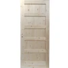 Knotty pine door
