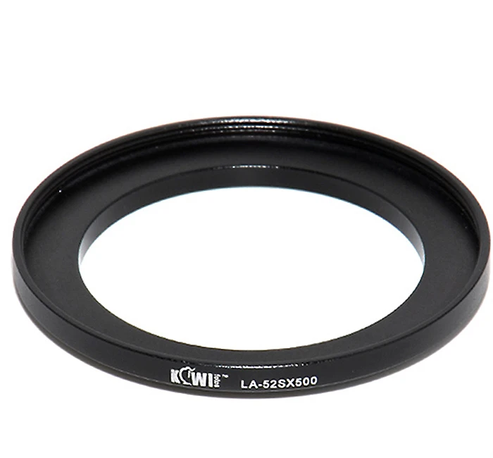 Kiwifotos LA-52SX500 Lens Adapter Ring/Tubes for Canon SX500 IS/SX510 HS 52mm