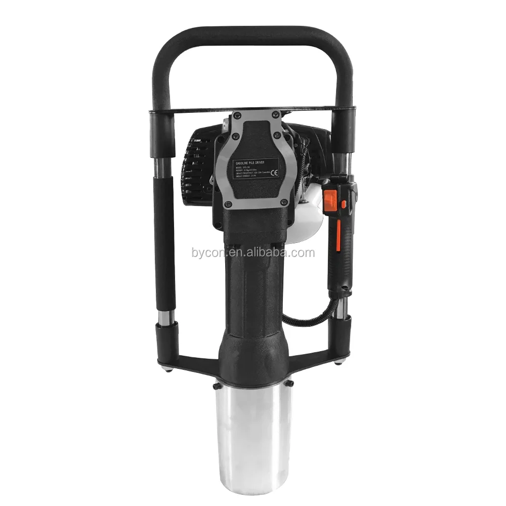 
2 Stroke 52CC Gasoline Push Pile Driver Farm Fence Gas Powered T Post Driver 
