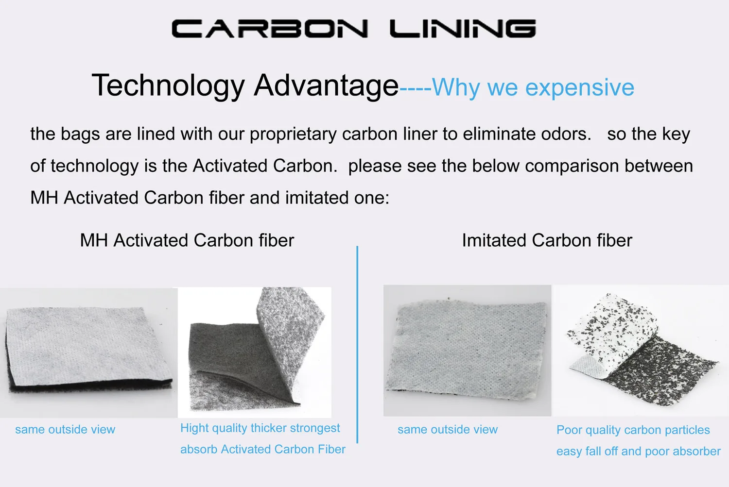 Custom Carbon Lined Smell Proof Bag With Combination Lock For