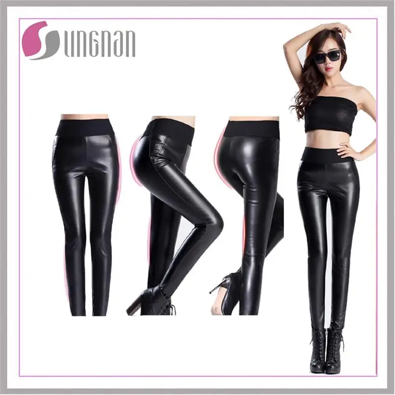 Fruhling Modelle Grosse Grosse Frauen Mode Schwarz Faux Pu Leder Stretch Legging Grosshandel Candy Farben Pu Leggings Fur Fett Frauen Buy Leder Leggings Leder Hosen Pu Leggings Product On Alibaba Com