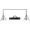 with black carrying bag 2x2m backdrop stand Photo Studio Accessories Easy Set-up Spring loaded support stands