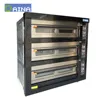3 Decks 12 Trays Used Industrial Bakery Gas Portable Bread Oven
