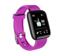 

116 Plus Smart Bracelet Color Screen Blood Pressure Heart Rate Monitor Smart watch Wristbands Fitness watch smart