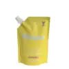 Food drink pouches bag aluminum foil metalized stand up spout pouch for liquid / juice / beverage