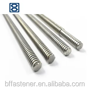 
Haiyan bafang stainless steel double end threaded studs metal stud thread rod 