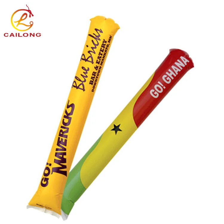 
Promotional cheap inflatable cheering sticks for sport events 