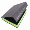 Custom made spot uv finished luxury car key packaging gift box with flip top and magnetic closure