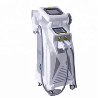 

Multifunction beauty machine 4 in 1 elight ipl opt shr rf nd Yag Laser Tattoo removal/hair removal machine