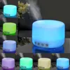 500ml Electric Ultrasonic Aromatherapy Essential Oil Diffuser Cool Mist Humidifier with Touch Button Time Setting
