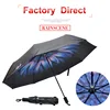 Top Quality New Printed Design UV Protection Monsoon Foldable Umbrella