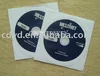 12cm cd-rom in white paper sleeve package