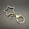 lobster clasp with pentagram keyring keychain