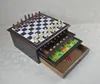 wooden 10 in 1 chess Set 8251-1,indoor outdoor chess game set