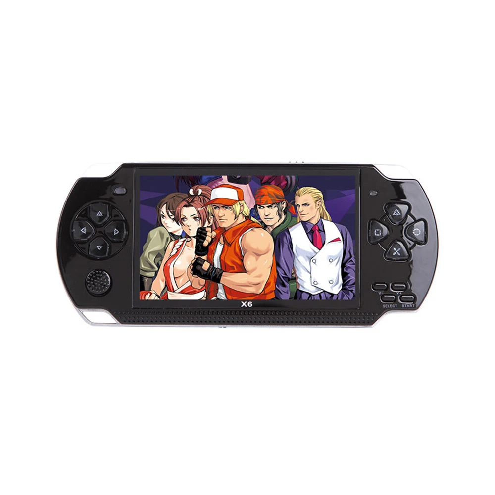 

Support 8 bit/16 bit/32 bit games pvp handheld game console with download game expansion function, Blakc;blue;white