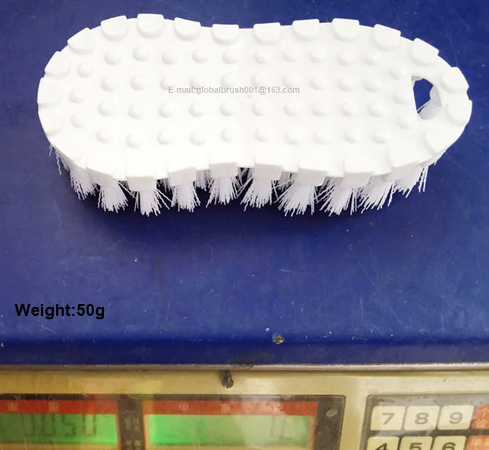 
soft bristle plastic flexible scrub brush 
