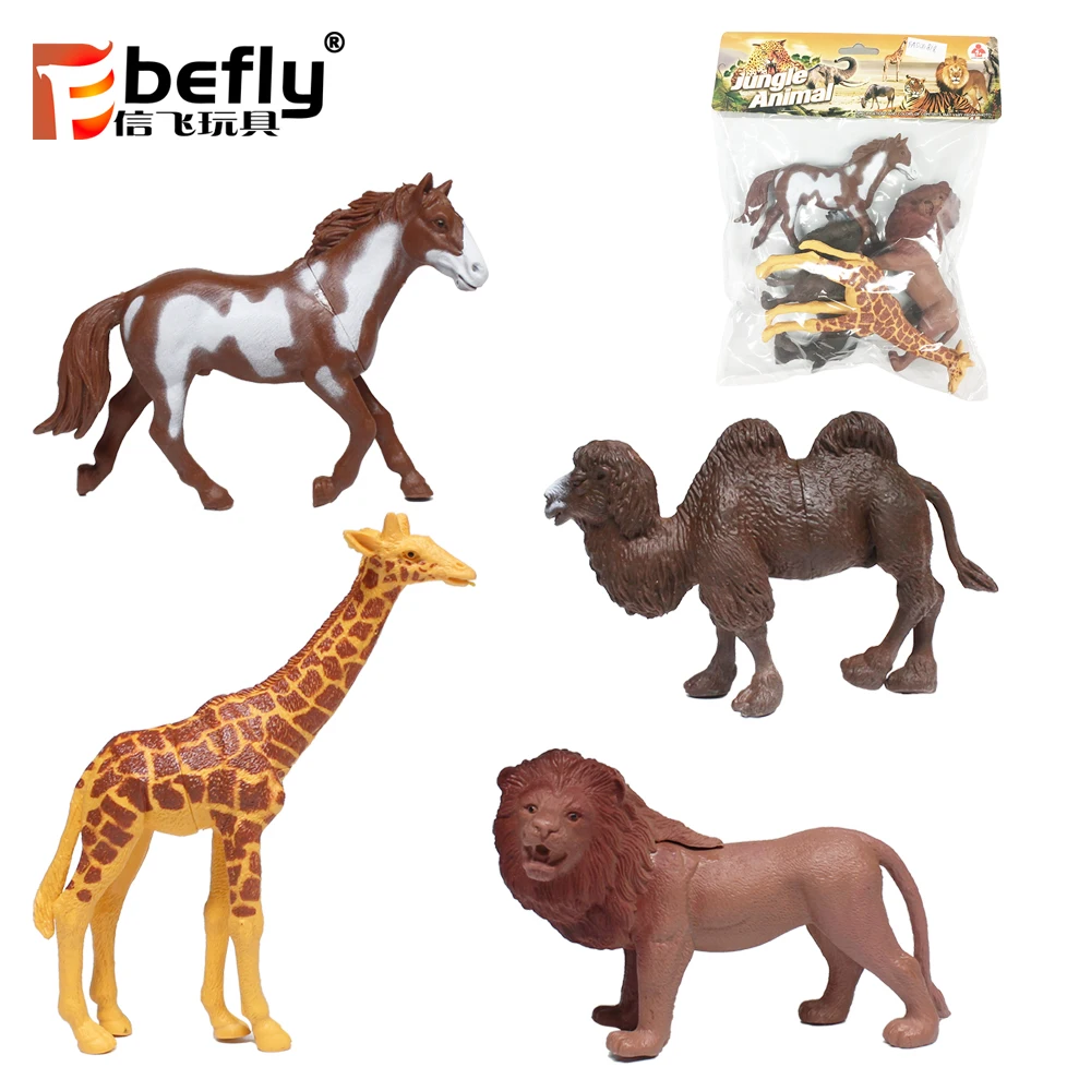 Wildlife World Pvc Hollow Giraffe Camel Lion Horse Zoo Model Realistic Plastic Animal Toy Buy