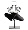 High airflow gas/pellet/wood heating ecofan stove fan