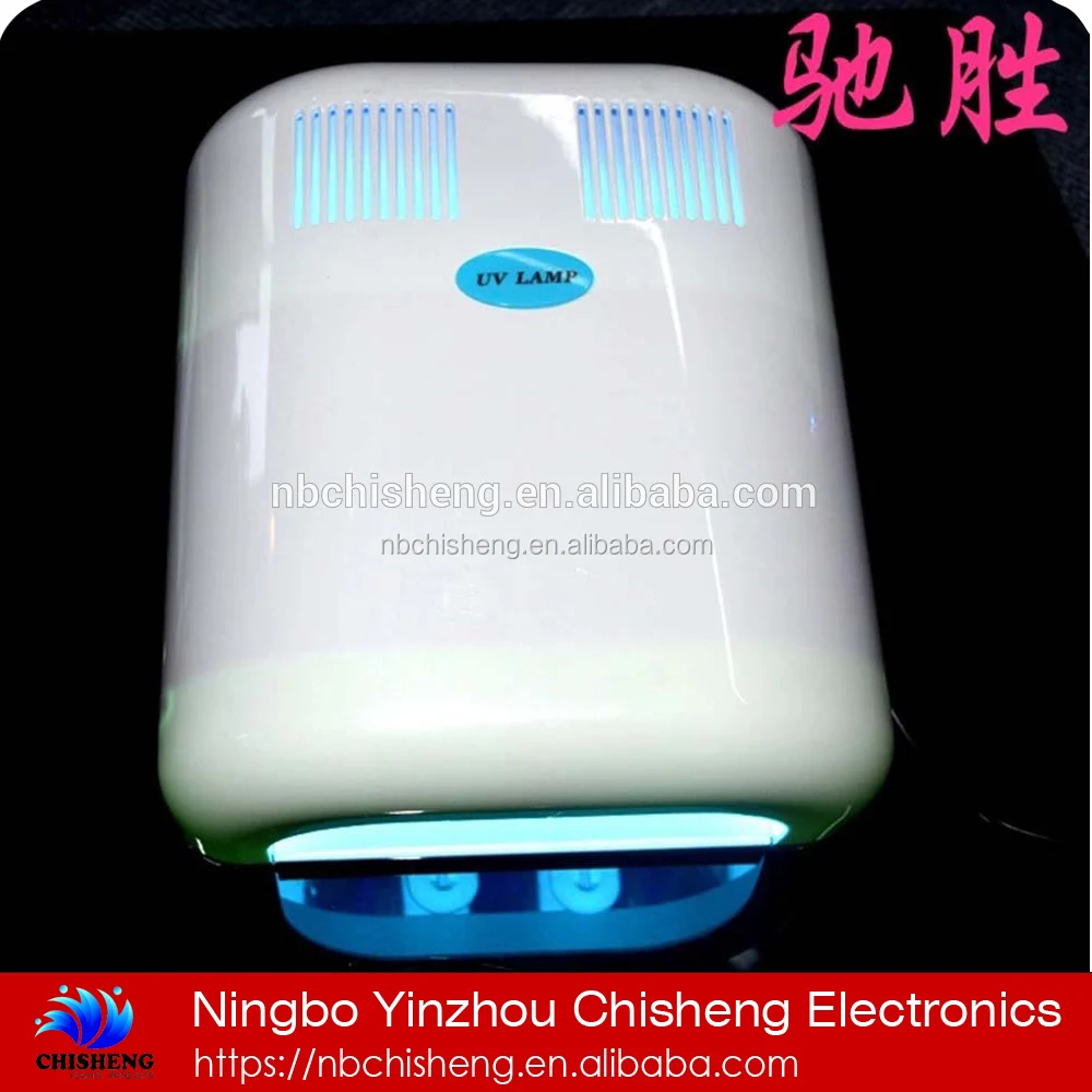 

2018 popular 36W 4 bulbs UV nail lamps nail dryer, White;blue;black