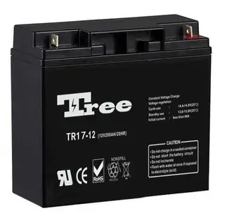 Free Maintenance 6 Fm 17 Battery 12v 17ah 20hr Battery - Buy 12v 17ah